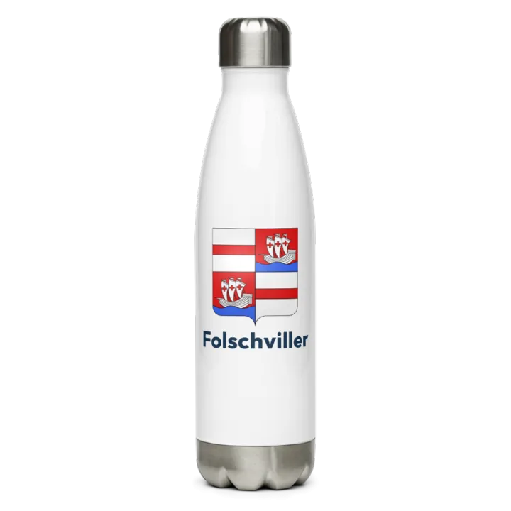 Gourde inox blason de Folschviller