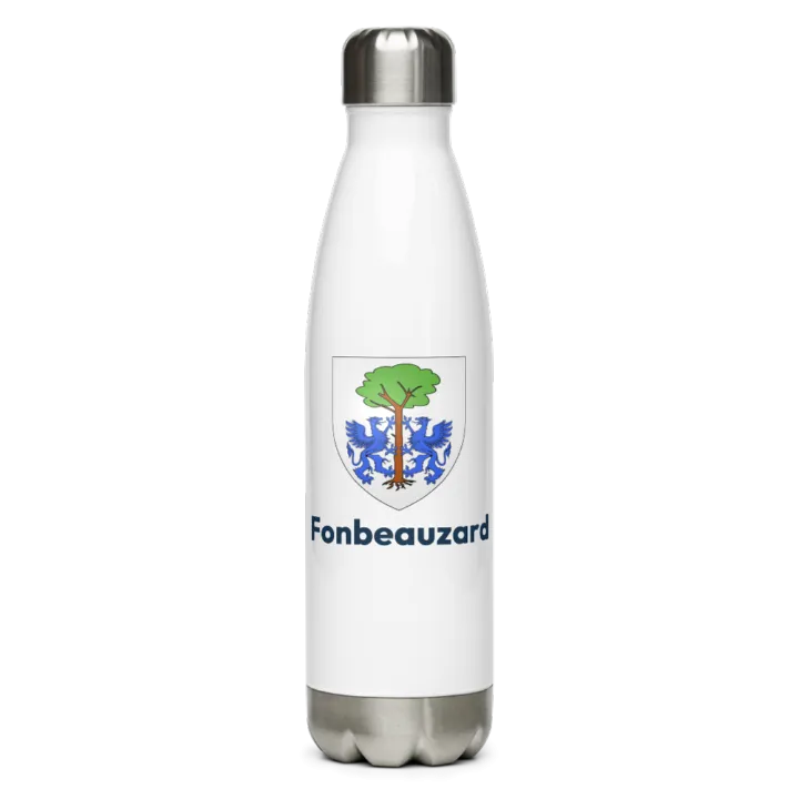 Gourde inox blason de Fonbeauzard