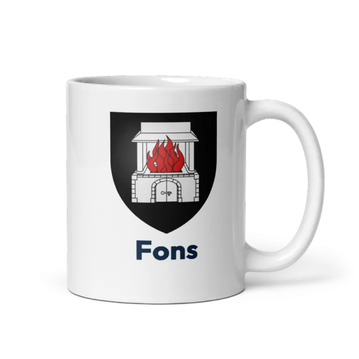 Mug blason de Fons