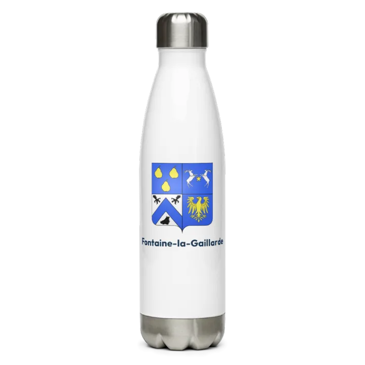 Gourde inox blason de Fontaine-la-Gaillarde
