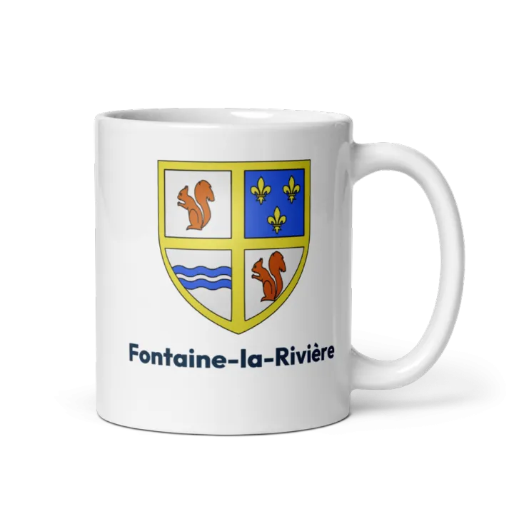 Mug blason de Fontaine-la-Rivière