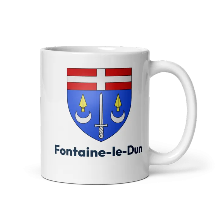 Mug blason de Fontaine-le-Dun