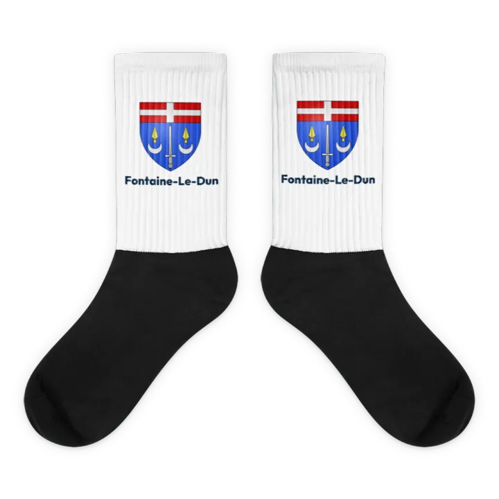 Chaussettes — blason de Fontaine-le-Dun