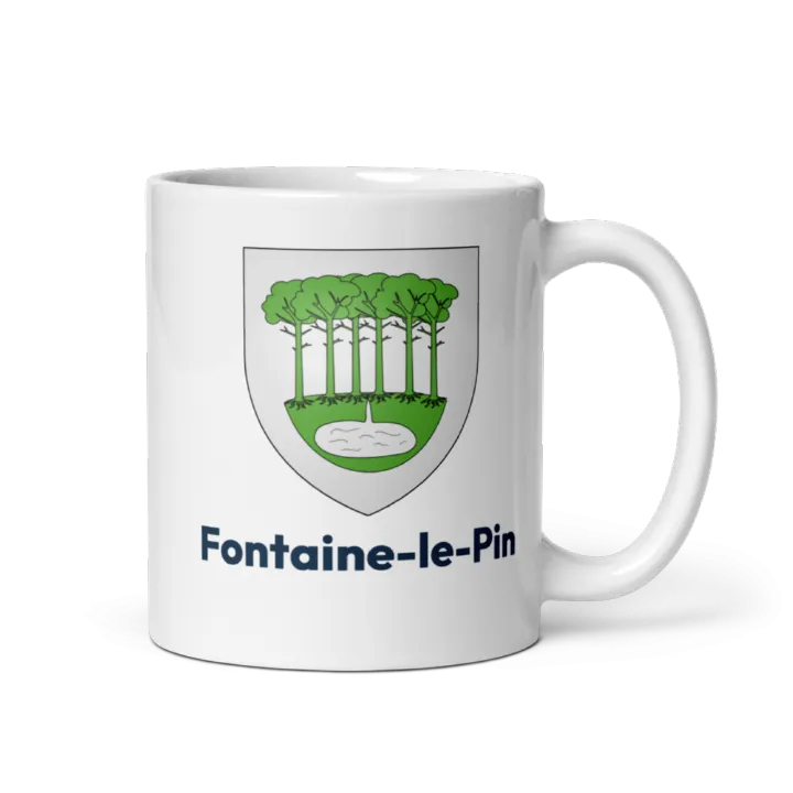 Mug blason de Fontaine-le-Pin