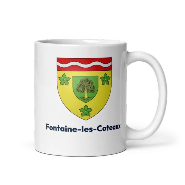 Mug blason de Fontaine-les-Coteaux
