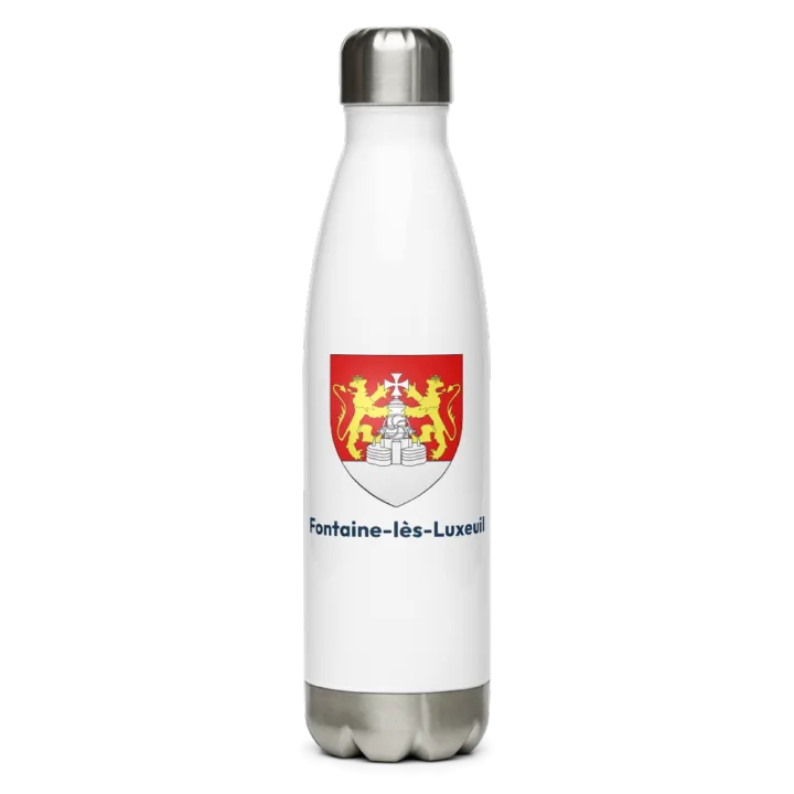 Gourde inox blason de Fontaine-lès-Luxeuil
