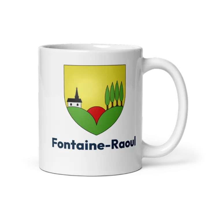 Mug blason de Fontaine-Raoul