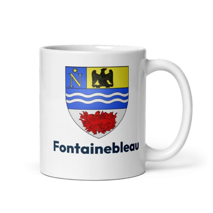 Mug blason de Fontainebleau