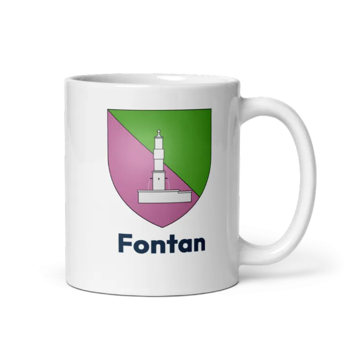 Mug blason de Fontan