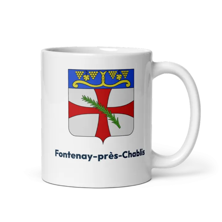 Mug blason de Fontenay-près-Chablis