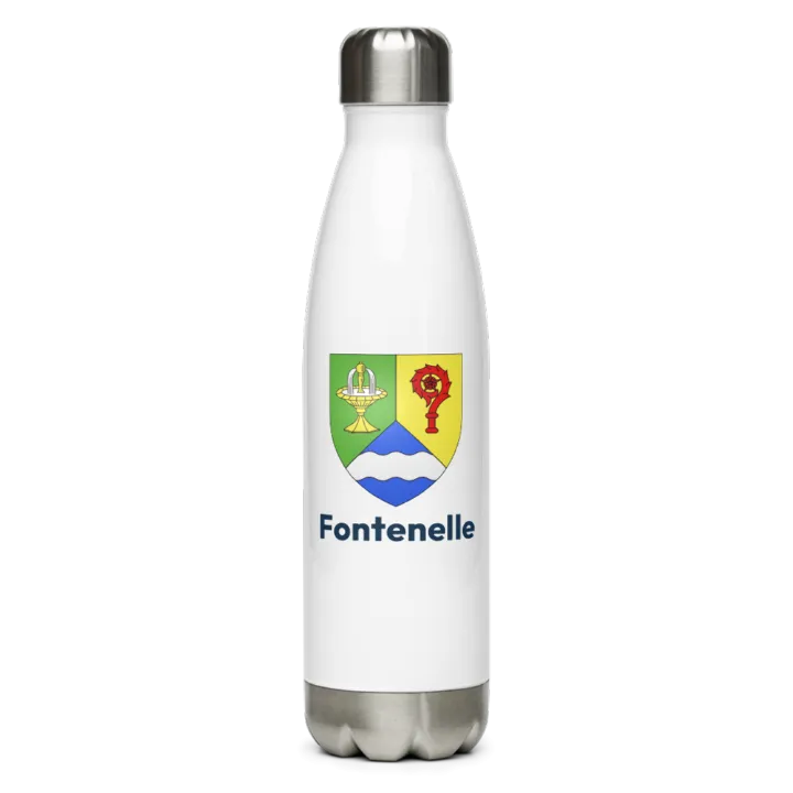 Gourde inox blason de Fontenelle