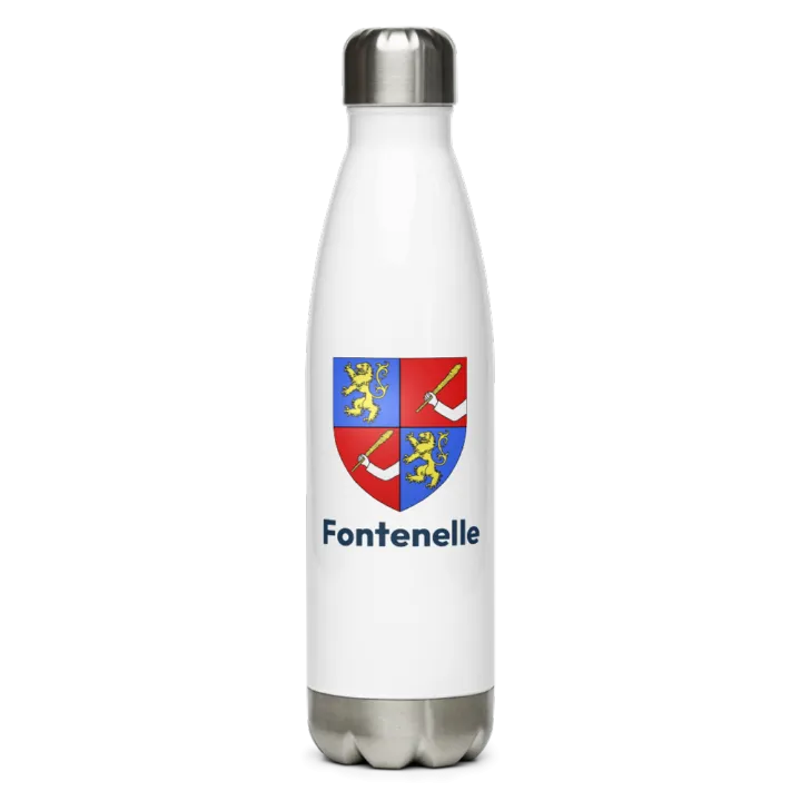 Gourde inox blason de Fontenelle