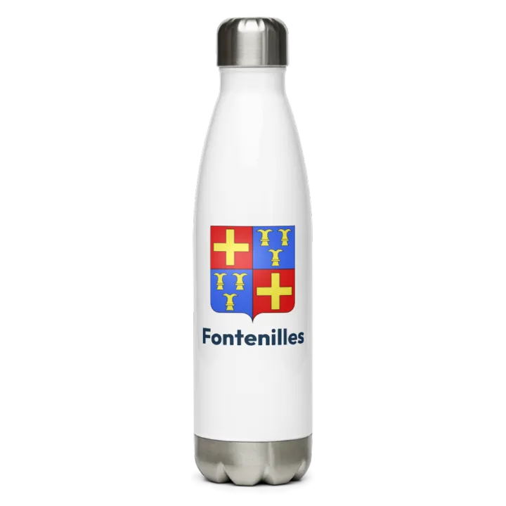 Gourde inox blason de Fontenilles