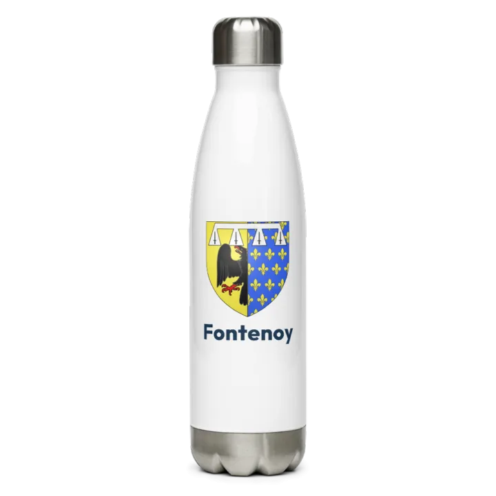 Gourde inox blason de Fontenoy