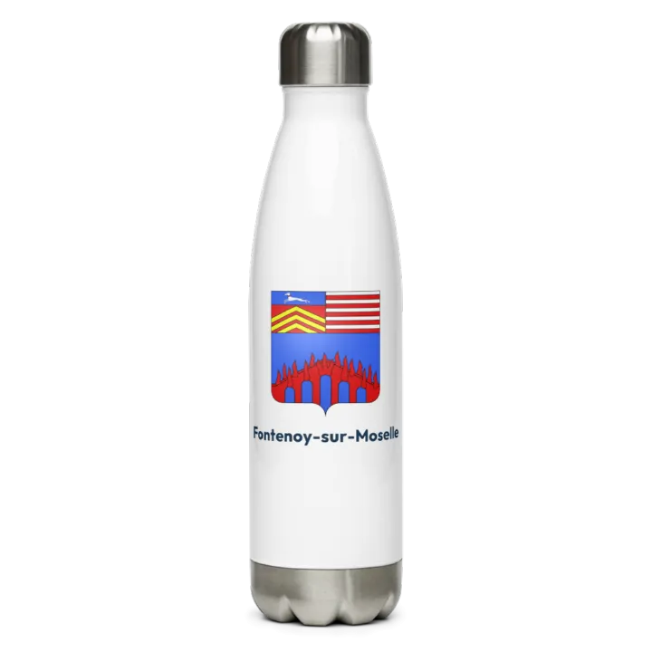 Gourde inox blason de Fontenoy-sur-Moselle