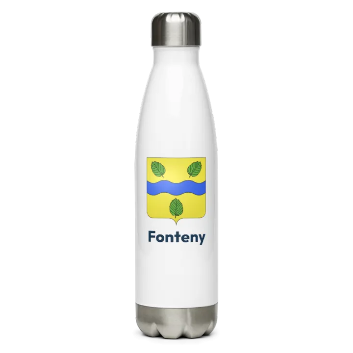 Gourde inox blason de Fonteny