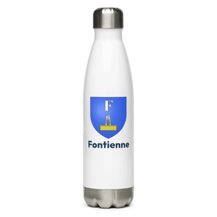 Gourde inox blason de Fontienne