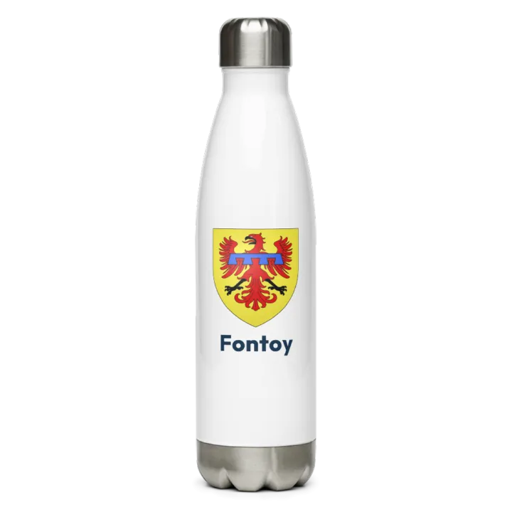 Gourde inox blason de Fontoy