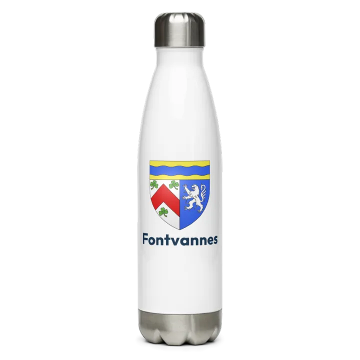Gourde inox blason de Fontvannes