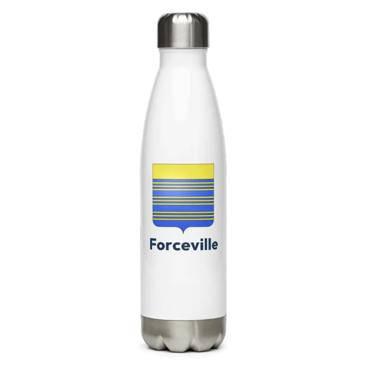 Gourde inox blason de Forceville