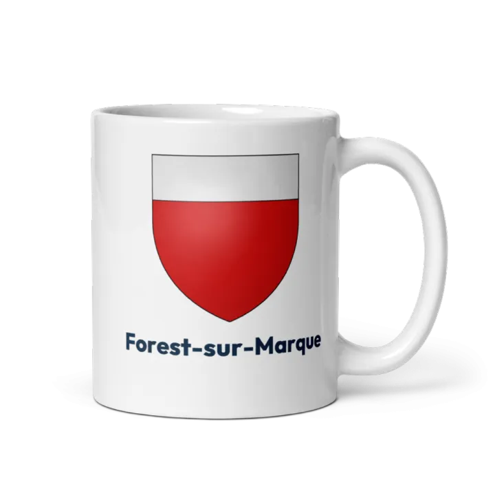 Mug blason de Forest-sur-Marque