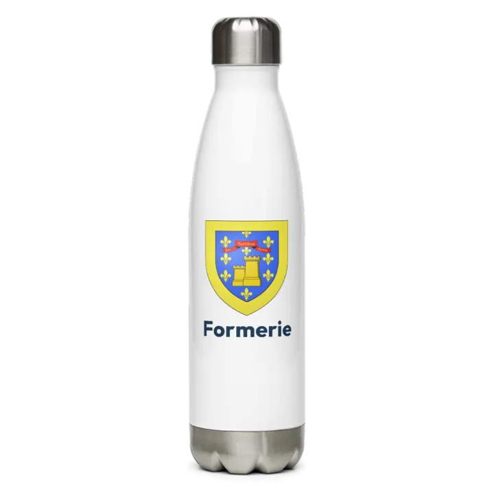 Gourde inox blason de Formerie