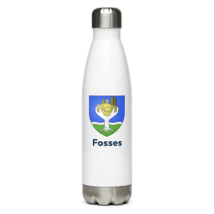 Gourde inox blason de Fosses