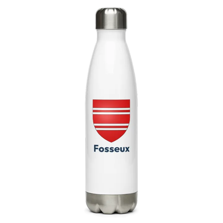 Gourde inox blason de Fosseux