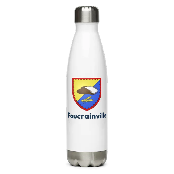 Gourde inox blason de Foucrainville