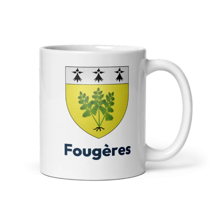 Mug blason de Fougères