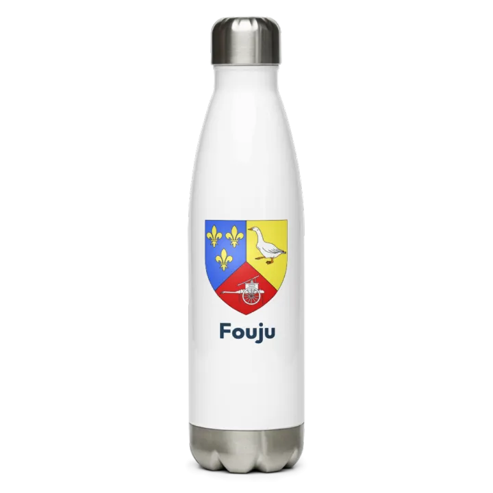 Gourde inox blason de Fouju