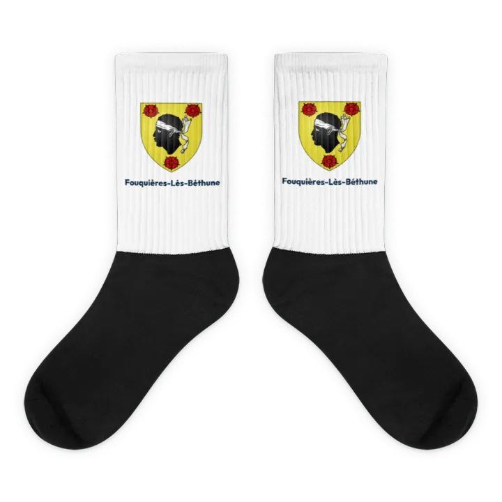 Chaussettes — blason de Fouquières-lès-Béthune