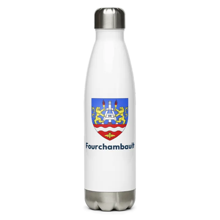 Gourde inox blason de Fourchambault