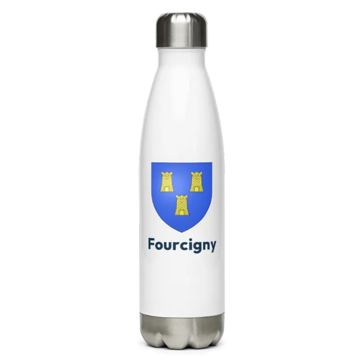 Gourde inox blason de Fourcigny