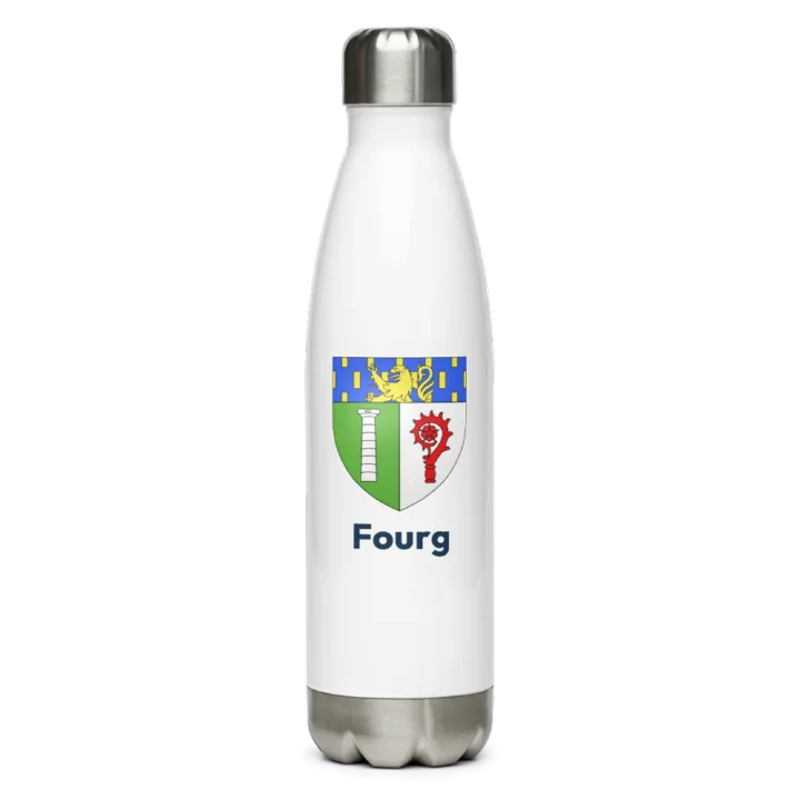 Gourde inox blason de Fourg