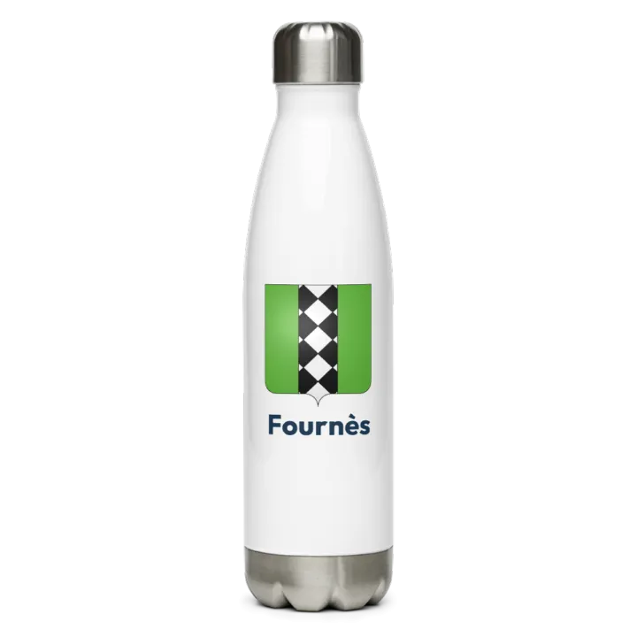 Gourde inox blason de Fournès