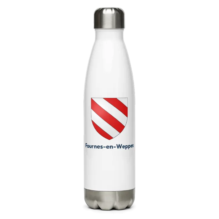 Gourde inox blason de Fournes-en-Weppes