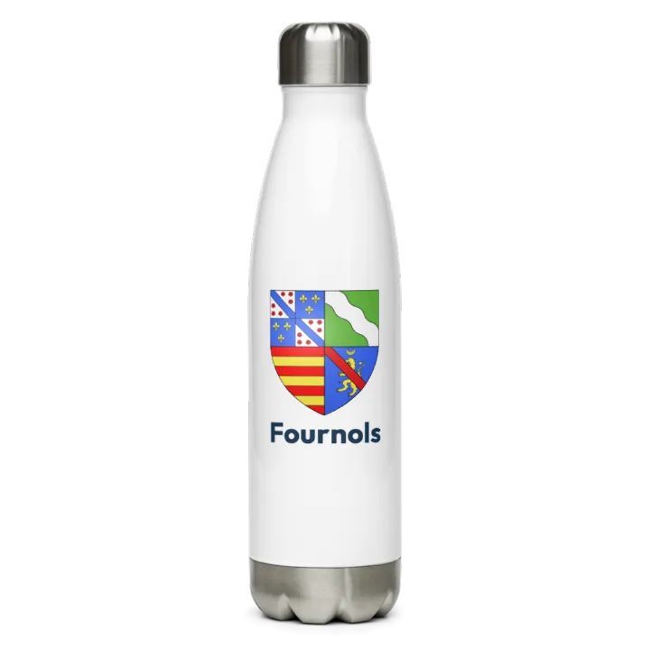 Gourde inox blason de Fournols