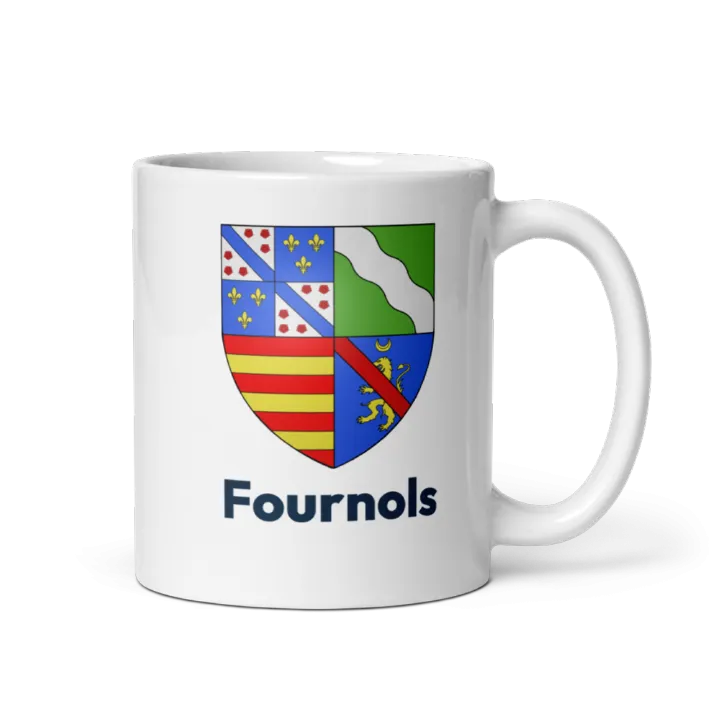 Mug blason de Fournols