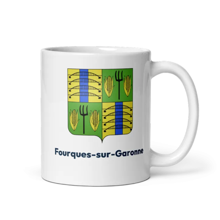 Mug blason de Fourques-sur-Garonne