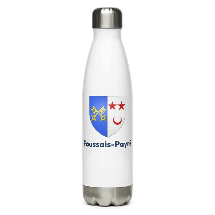 Gourde inox blason de Foussais-Payré