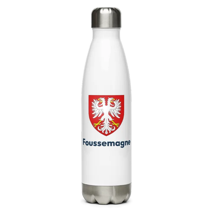 Gourde inox blason de Foussemagne