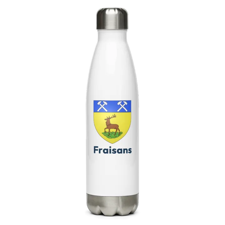 Gourde inox blason de Fraisans