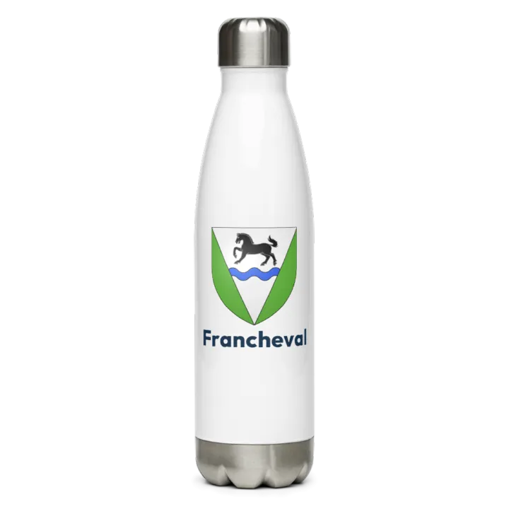 Gourde inox blason de Francheval