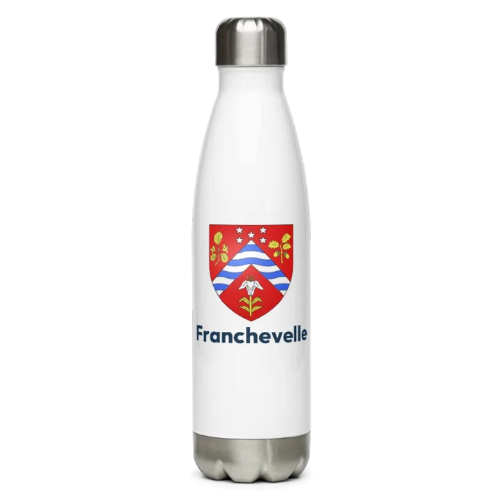 Gourde inox blason de Franchevelle
