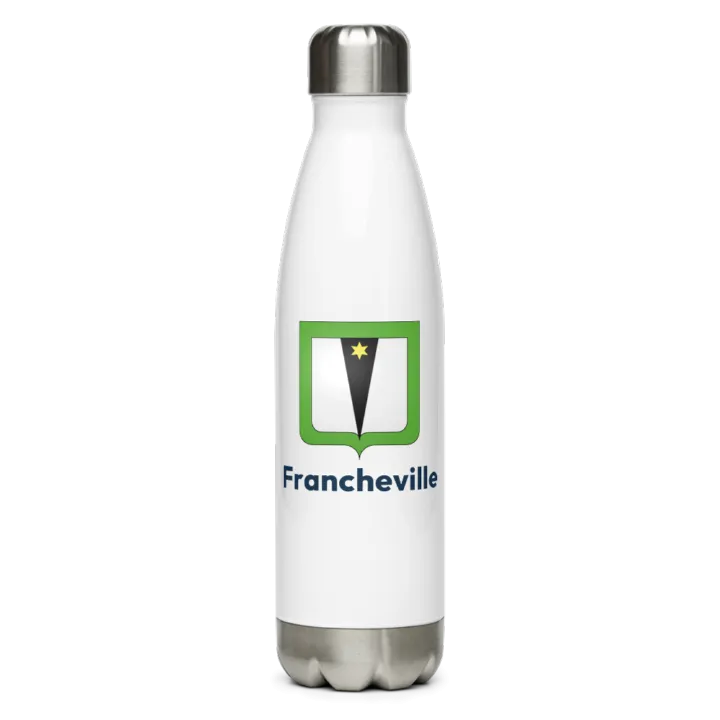 Gourde inox blason de Francheville