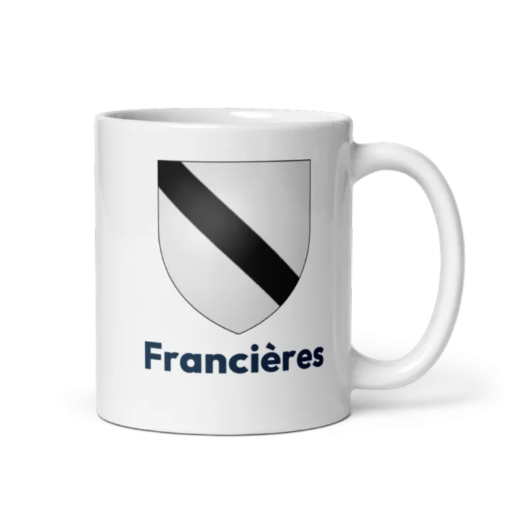 Mug blason de Francières