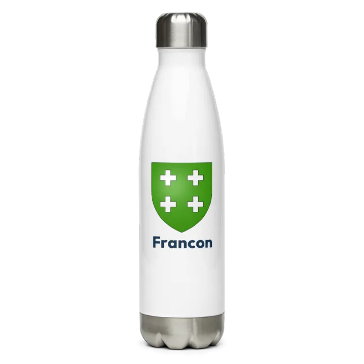Gourde inox blason de Francon