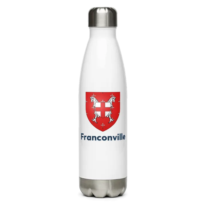 Gourde inox blason de Franconville