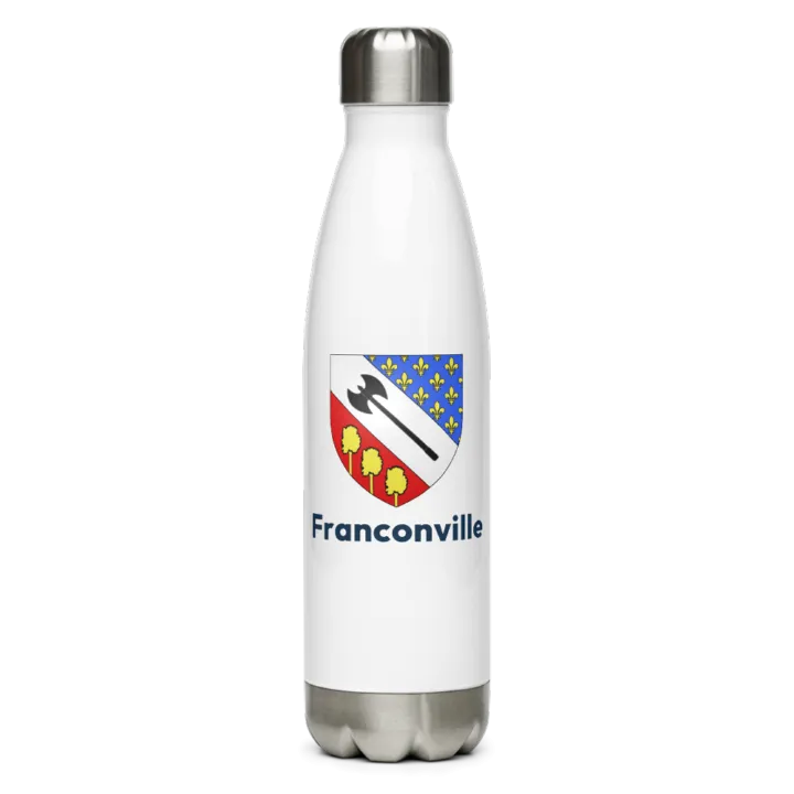 Gourde inox blason de Franconville